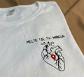 'Where You Live' Russian Quote Anatomical Heart T-Shirt